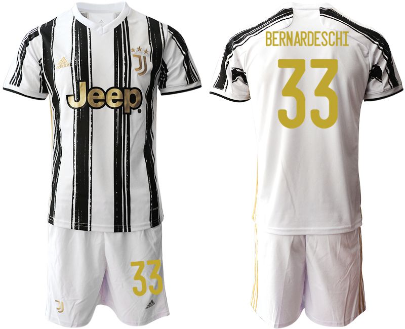Men 2020-2021 club Juventus home #33 white Soccer Jerseys->juventus jersey->Soccer Club Jersey